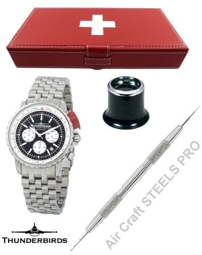 Reloj Thunderbirds Air Craft Watch STEELS PRO