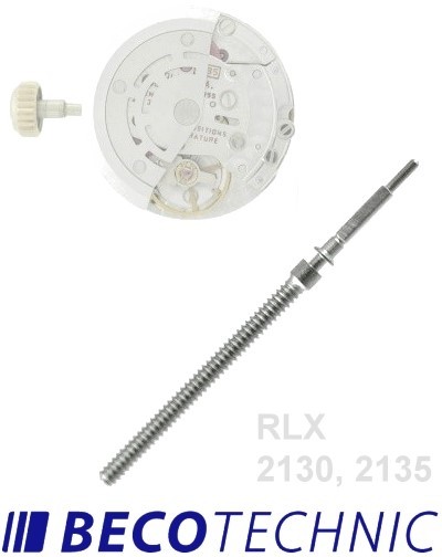 Tija de remontuar para movimiento RLX 2130 y 2135