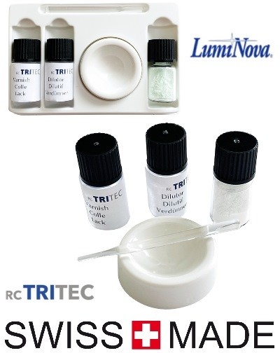 Kit de pasta luminosa Super-Luminova BG W9