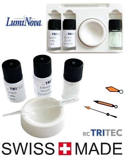 Kit de pasta luminosa Super-Luminova naranja