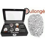 Caja estuche 8 relojes BULLONGÈ iBox cerradura biometrica